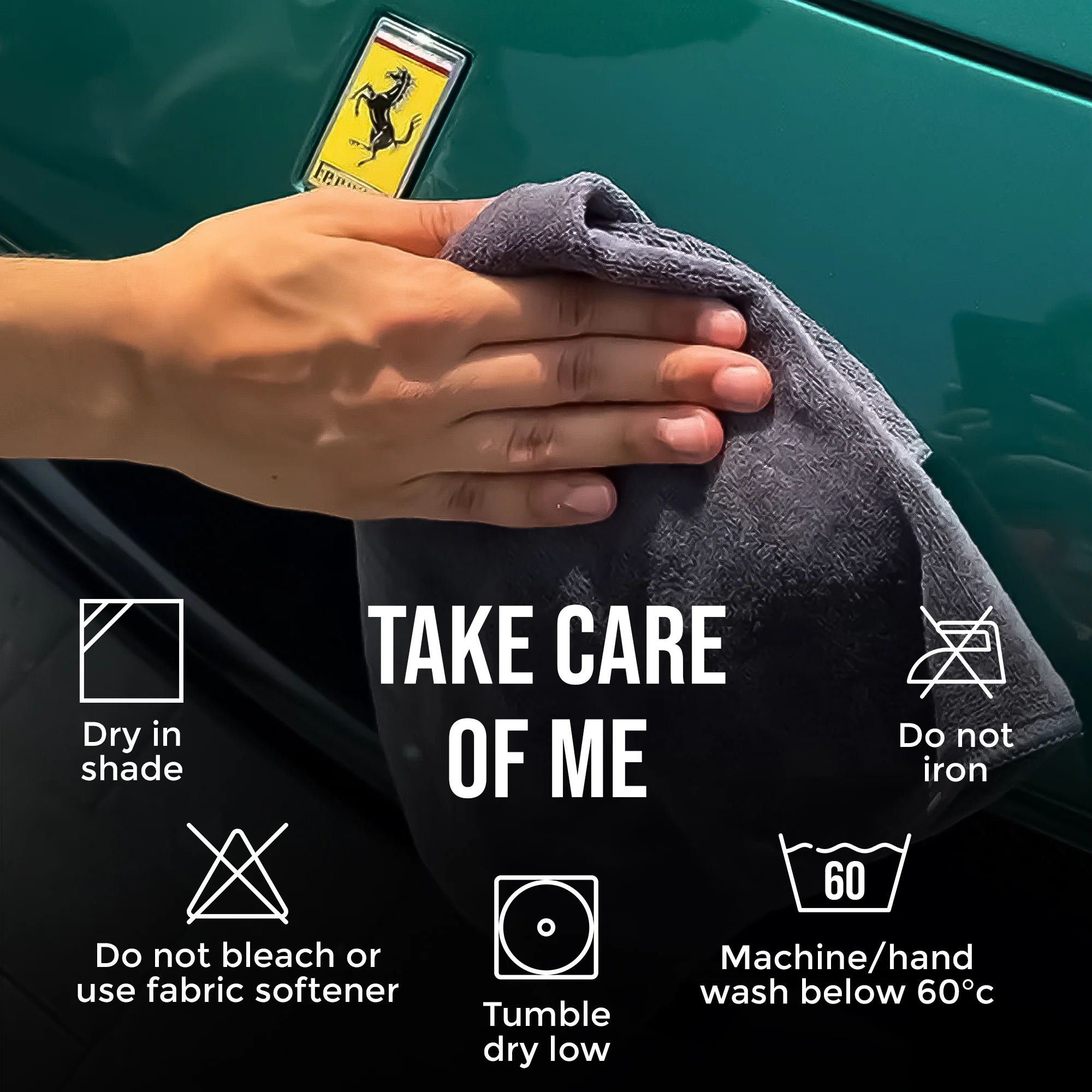 CAR101 400 GSM Microfiber Cloth - Image 5