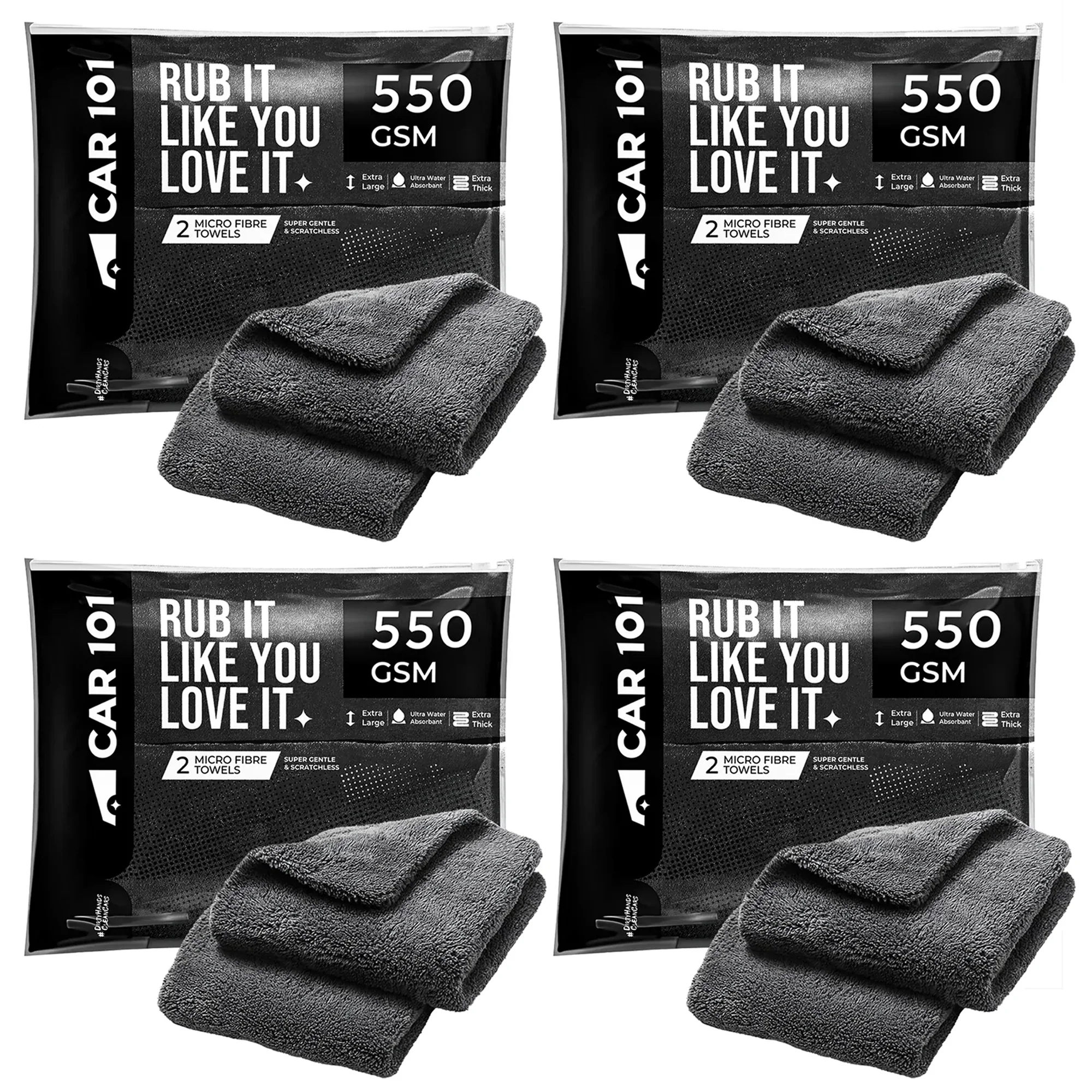 450 GSM Microfiber Towels – Ultra Absorbent & Super Soft - Image 10