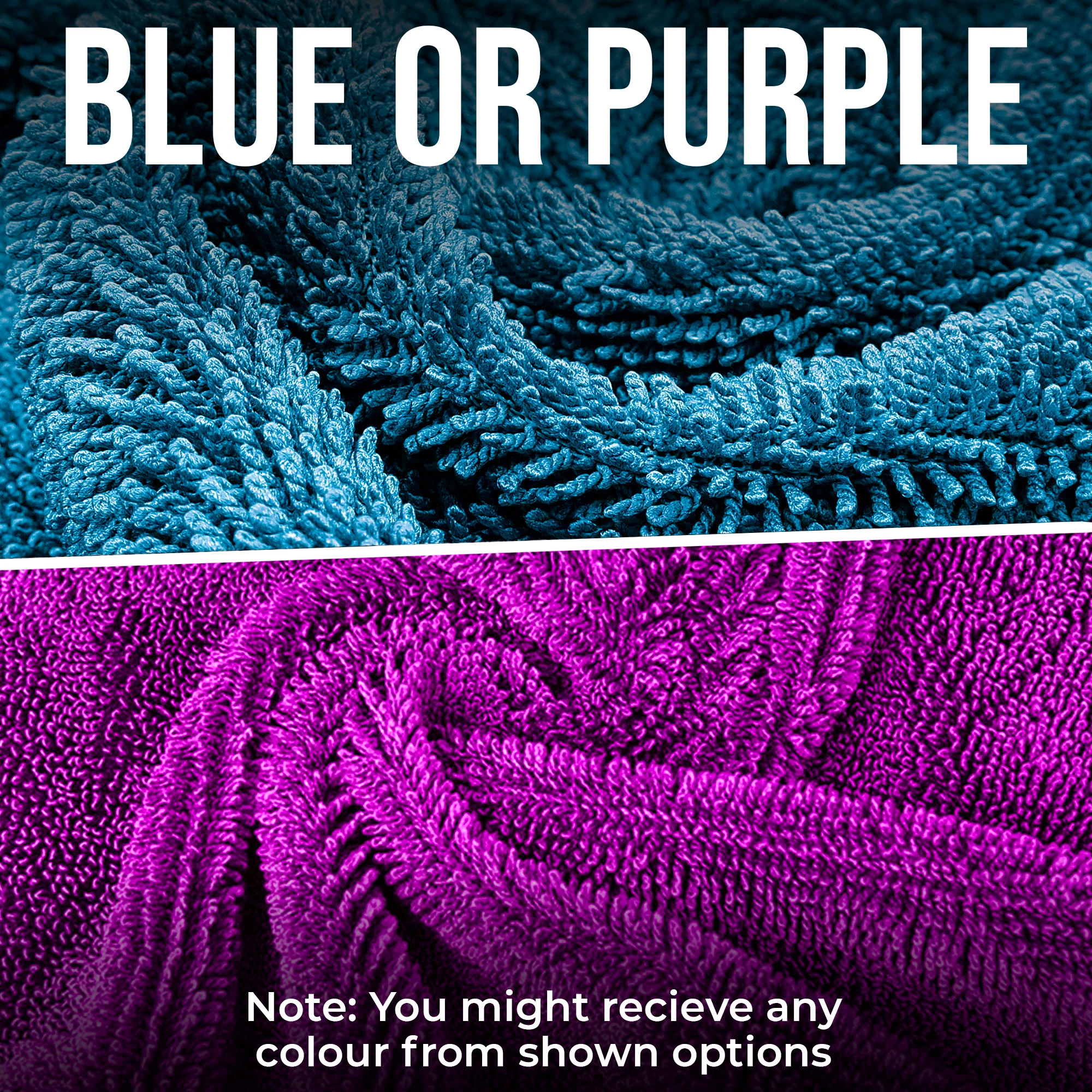CAR101 600 GSM Twisted Loop Drying Towel - Image 3