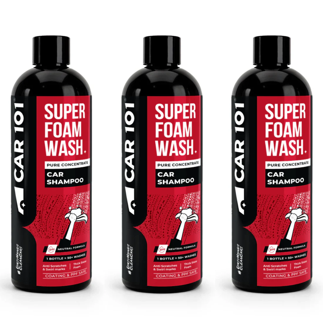 CAR101 Super Foam Wash Car Shampoo | Cleans & Conditions | Pure Concentrate (1:600) - Image 11