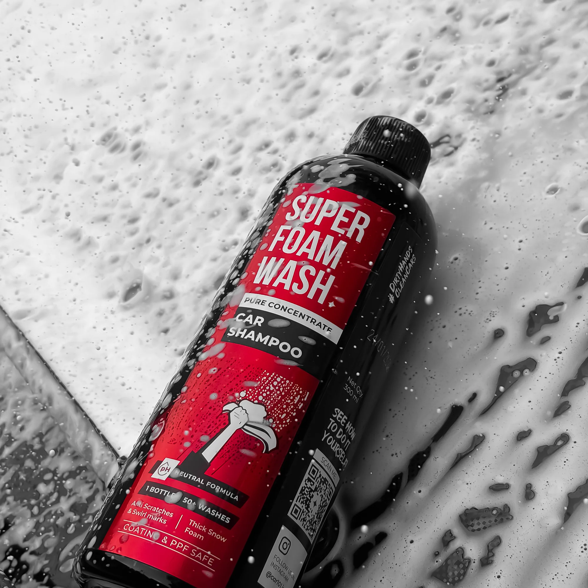 CAR101 Super Foam Wash Car Shampoo | Cleans & Conditions | Pure Concentrate (1:600) - Image 9