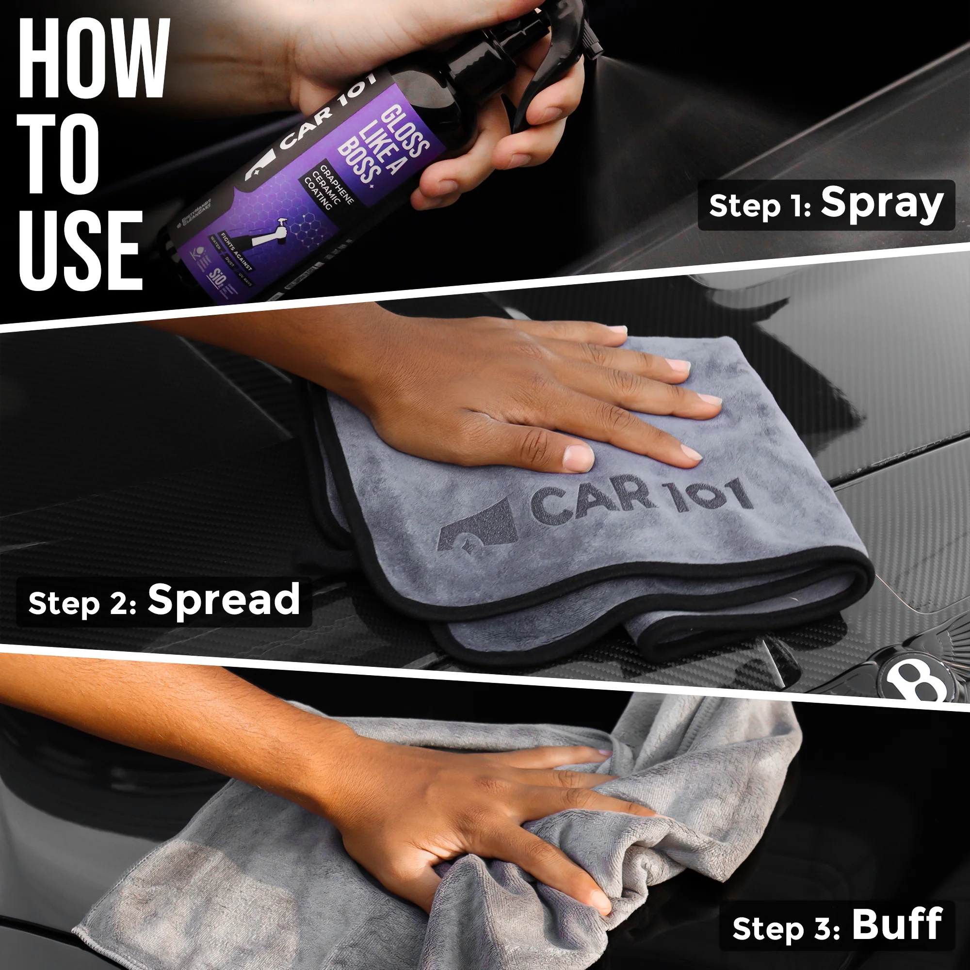 CAR101 Graphene Ceramic Spray Coating 300ml - Image 7