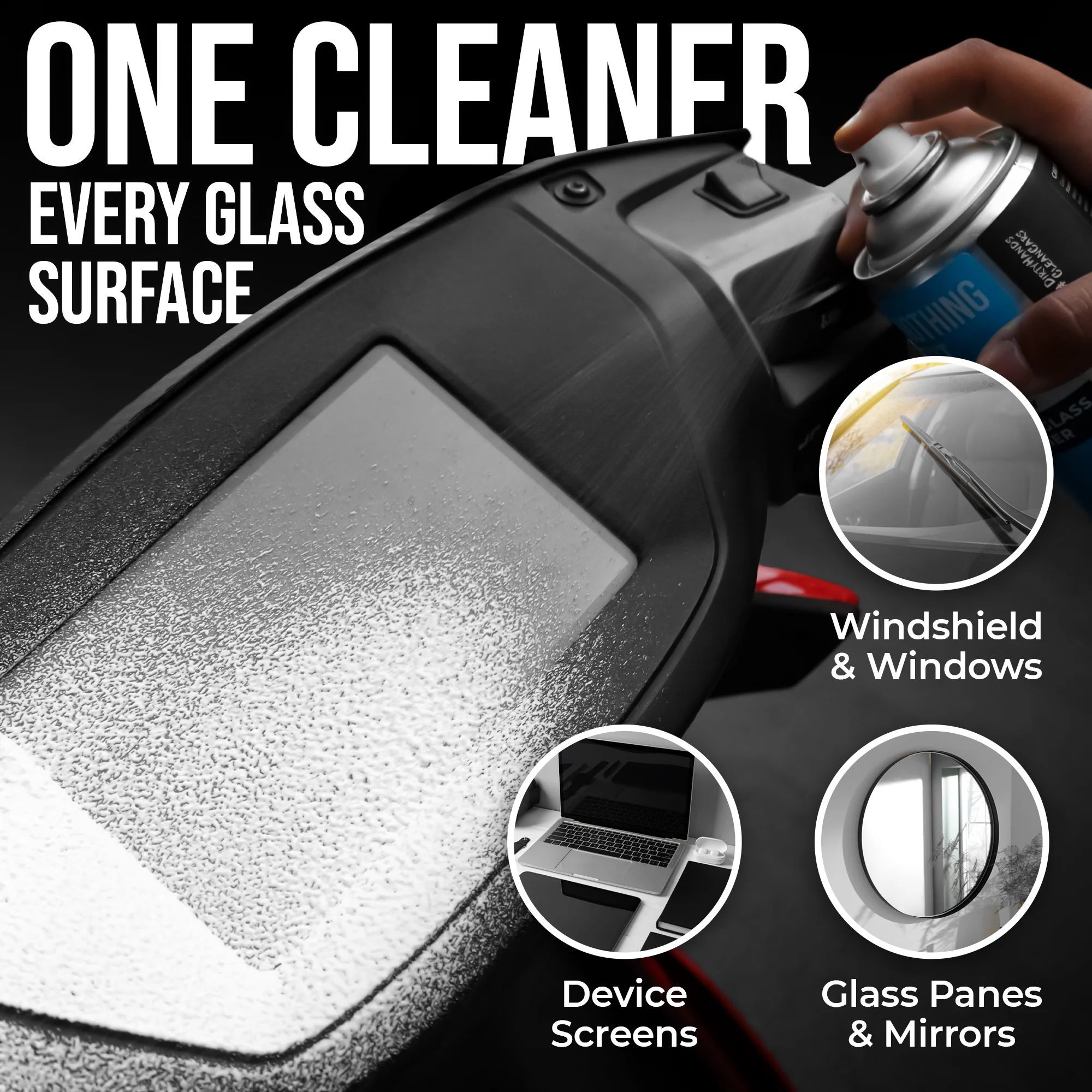 CAR 101 Foam Glass Cleaner 500ml - Image 4