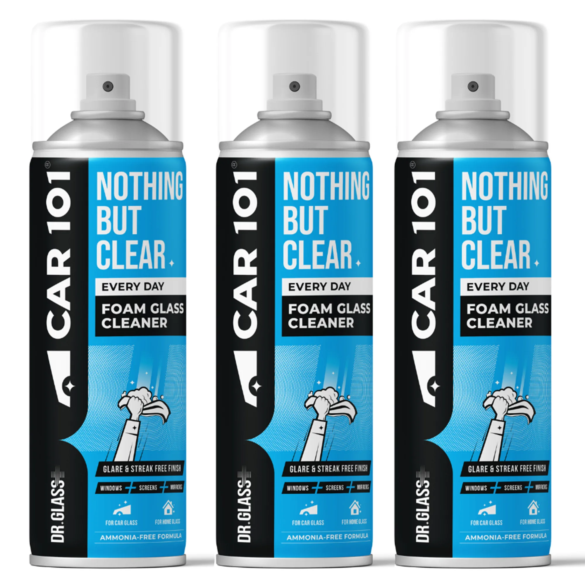 CAR 101 Foam Glass Cleaner 500ml - Image 9