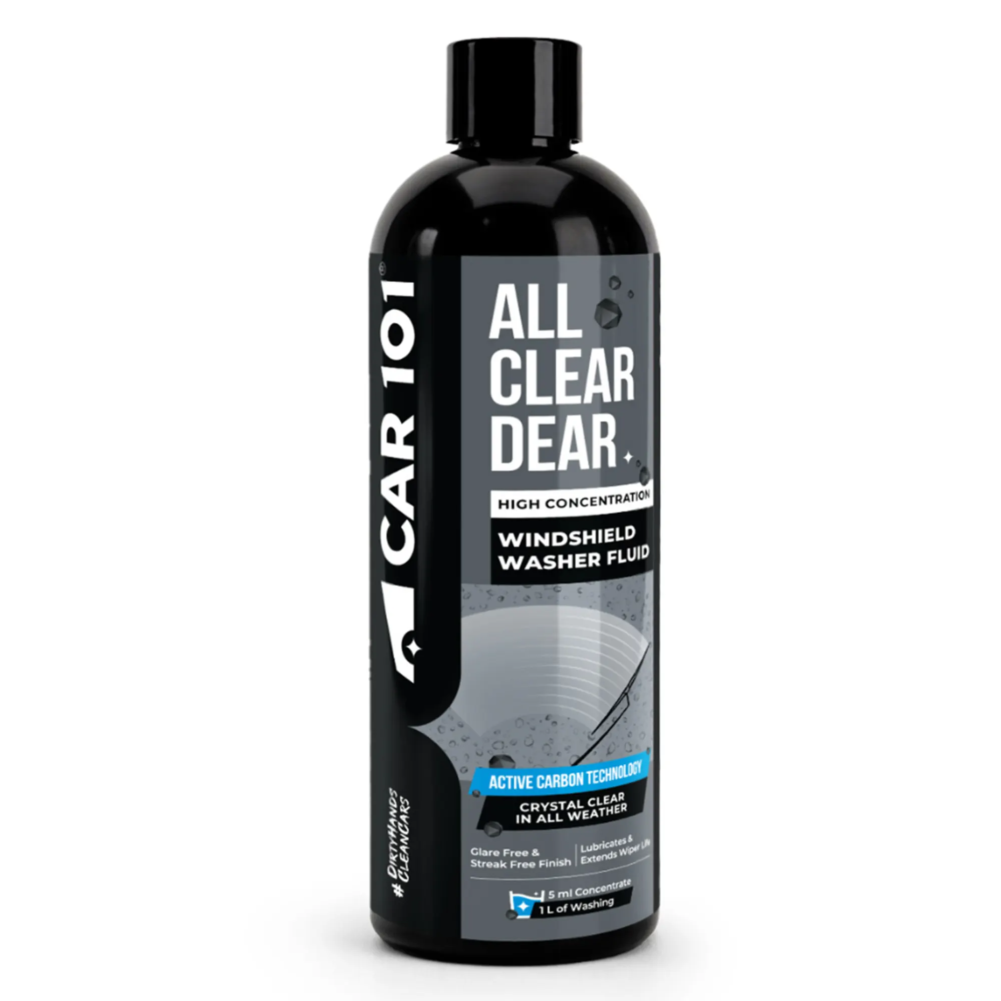 CAR101 Windshield Washer Concentrate 300ml - Use only 5ml per litre