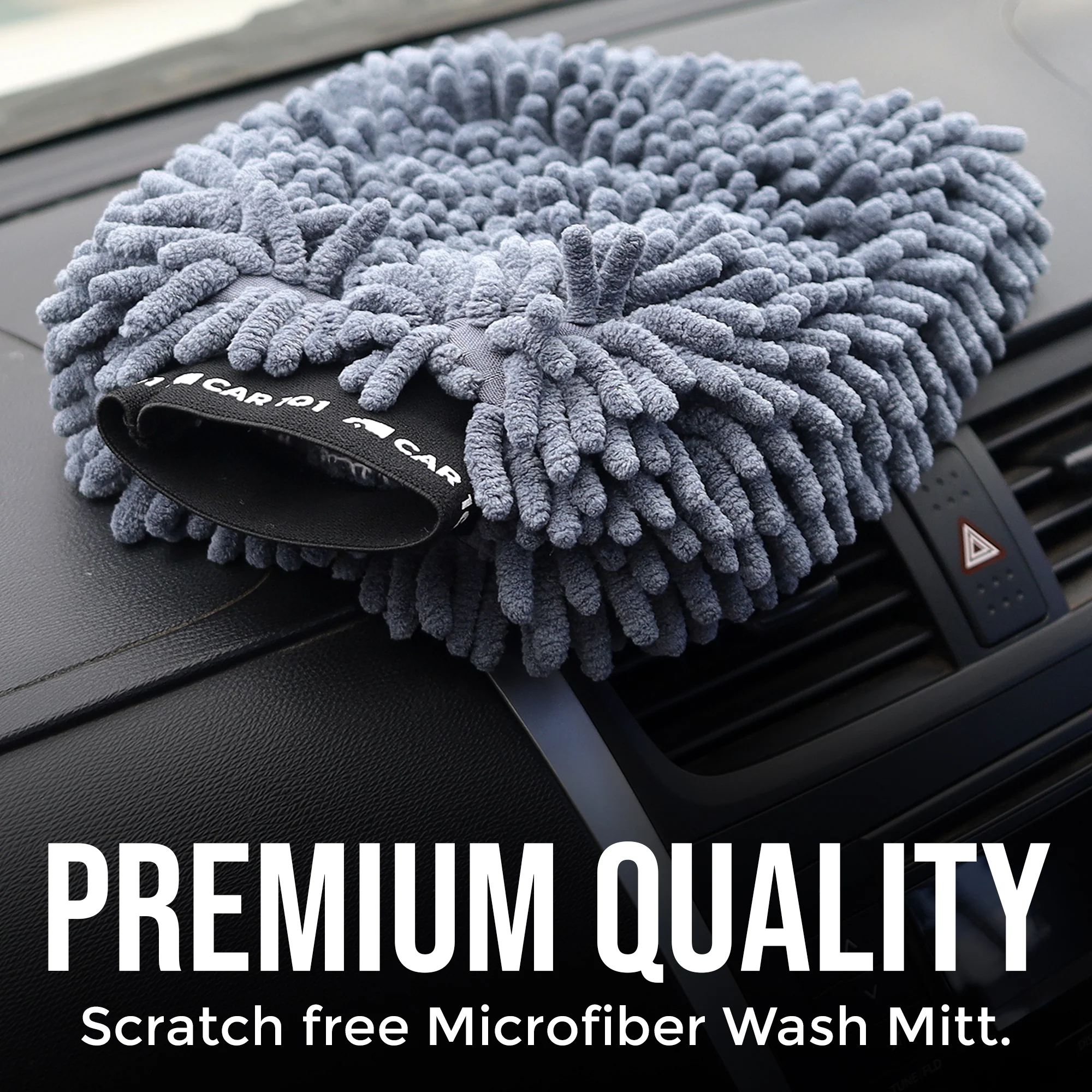 Vehicle Cleaning Kit - Car Washer, Ceramic Car Shampoo & Wash Mitt Combo - Image 4