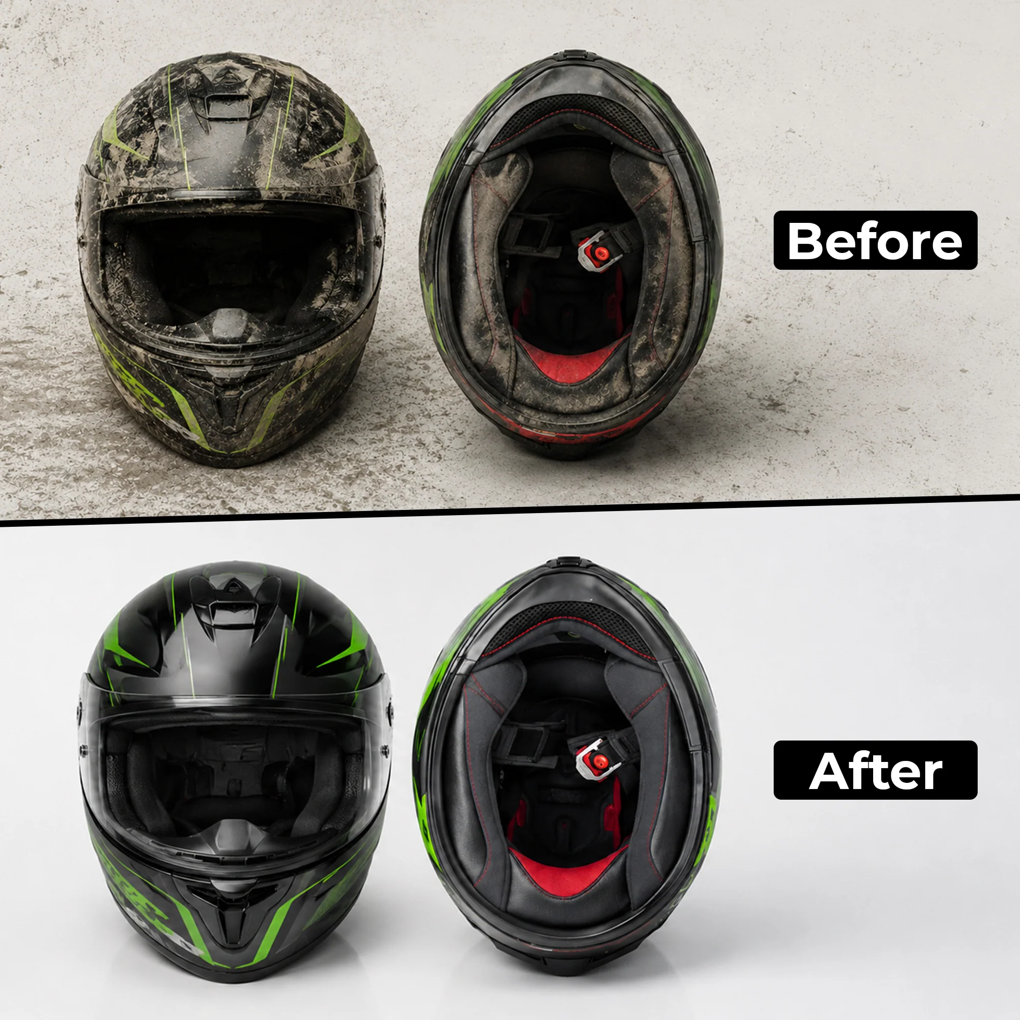 Helmet & Gear Cleaner with Microfiber towel - Image 10