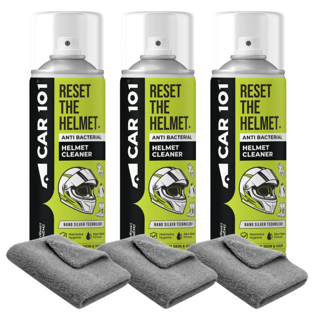 Helmet & Gear Cleaner with Microfiber towel - Image 12