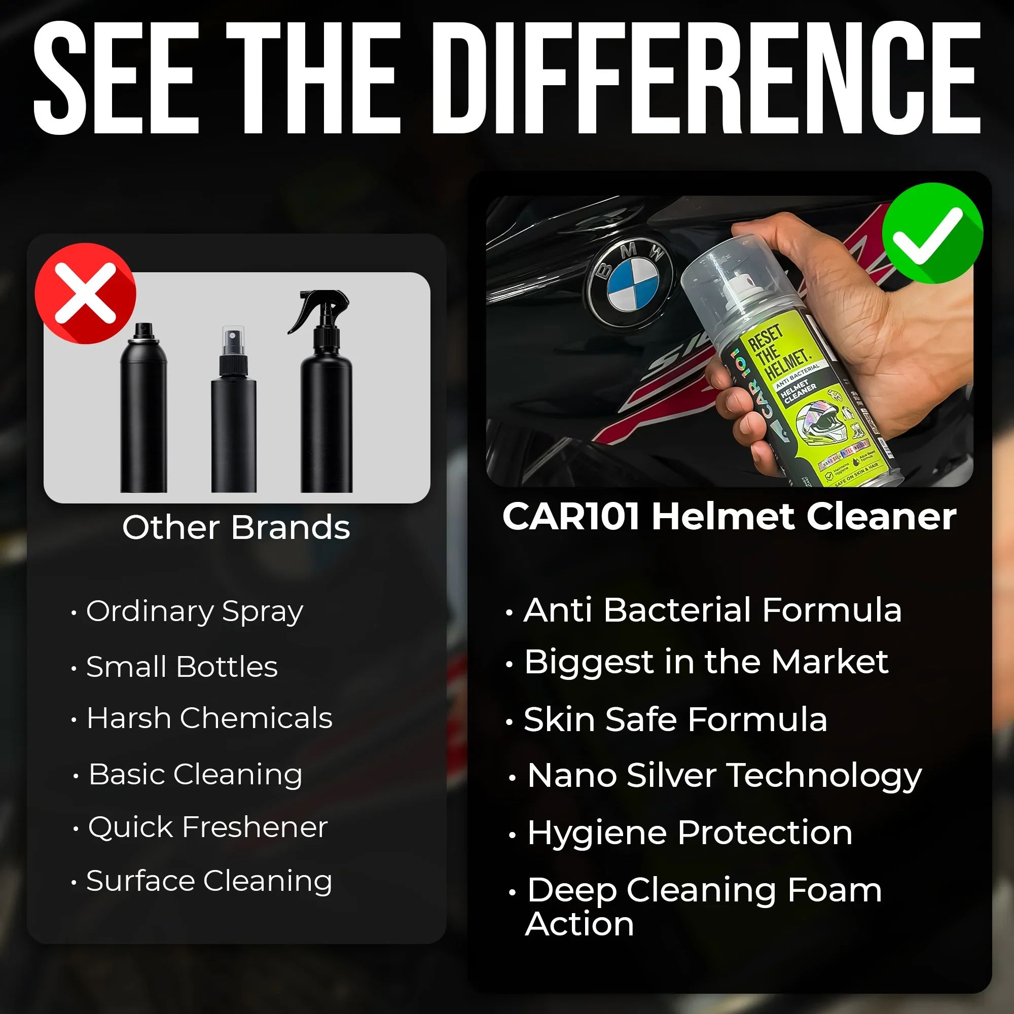 Helmet & Gear Cleaner with Microfiber towel - Image 6