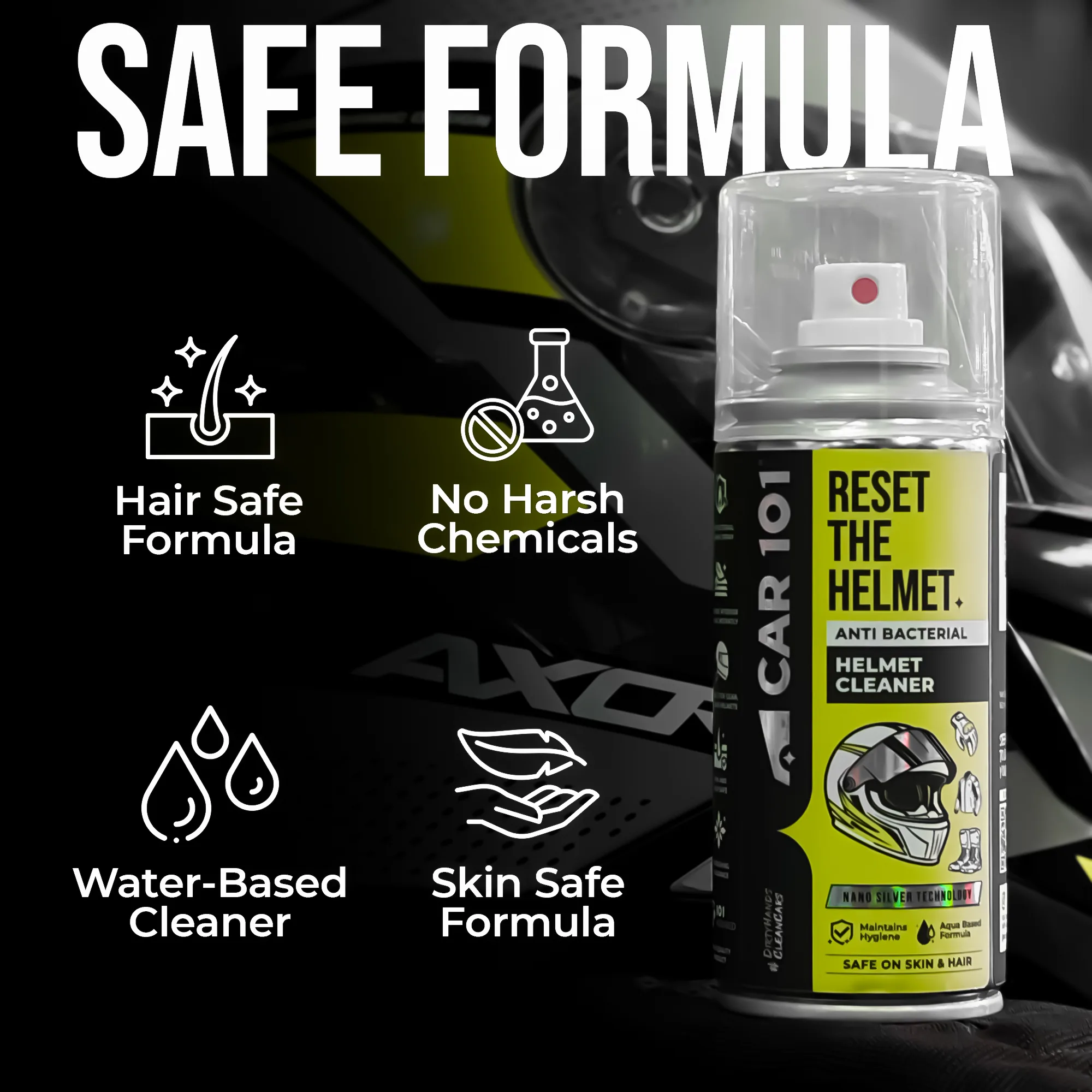 Helmet & Gear Cleaner with Microfiber towel - Image 7