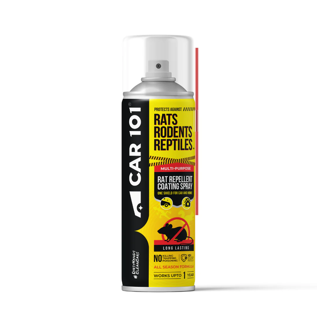 CAR101 Car Rat Repellent Spray | Anti Rat & Rodent Spray for Engine & Wiring Protection | Long Lasting Rat Protection for Cars & Bikes - Image 11