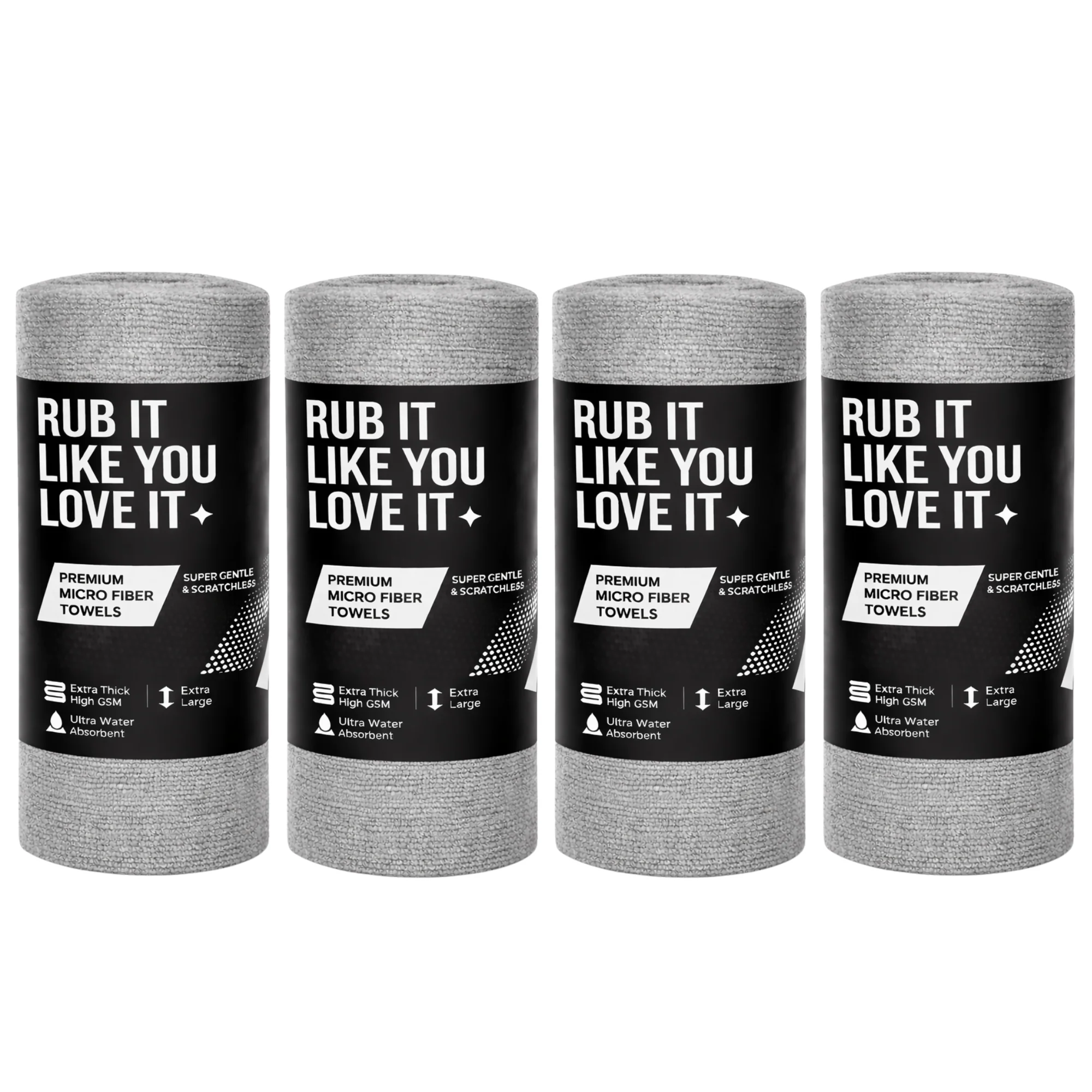 CAR101 Rip Rolls | 220 GSM Microfiber Towel Roll | 20 Units/Roll of tearable & reusable microfibre towels. - Image 14